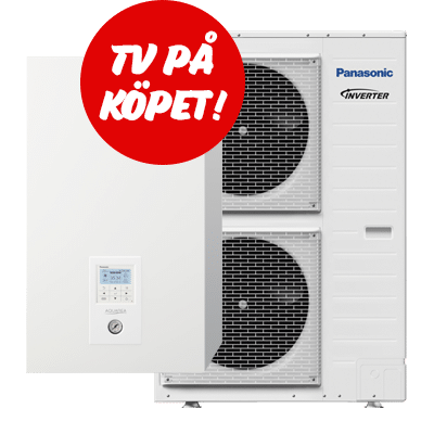 T-CAP_9_kompakt_tv_pa_kopet Sverigepumpen kompakt luft vatten värmepump tv på köpet